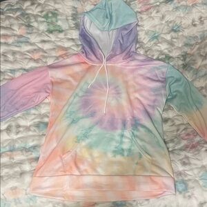 Colorful Tie-Dye Hoodie